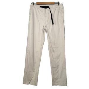 Gramicci White Climbing Men's Hiking Belted Pants Size Large